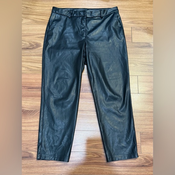 Dynamite Vika Faux Leather Ankle Pant - Picture 3 of 7